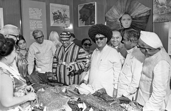 Visit by an Indian parliamentarian delegation to the USSR