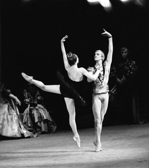 Debut of yuong ballet dancer Alexander Godunov
