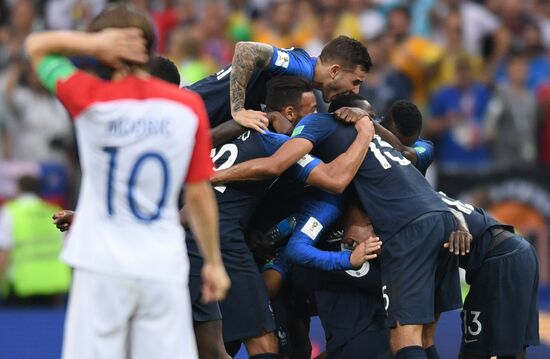 Russia World Cup France - Croatia