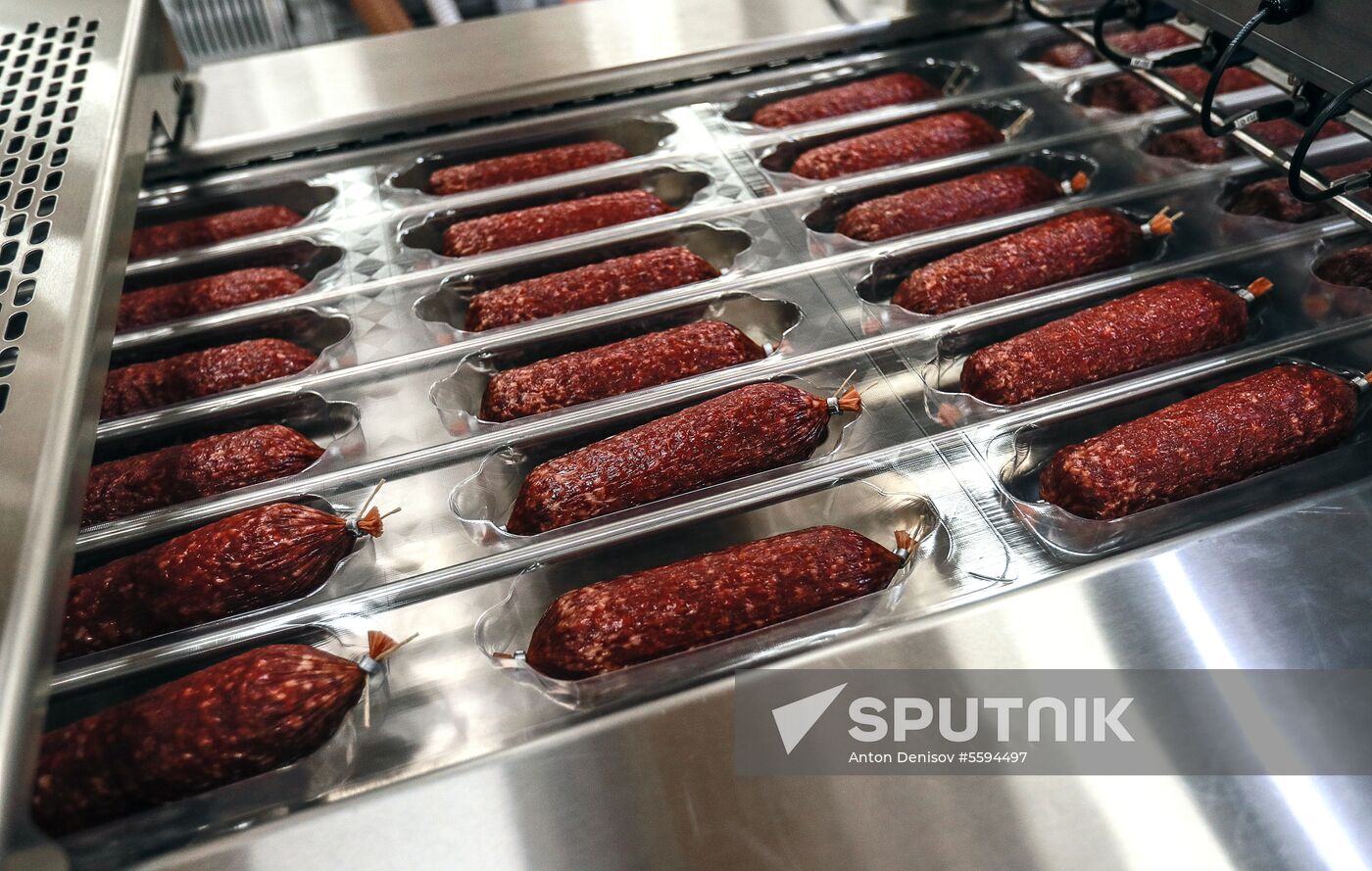 Opening of Cherkizovo Kashira dry sausage production plant