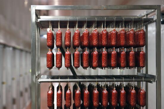 Opening of Cherkizovo Kashira dry sausage production plant