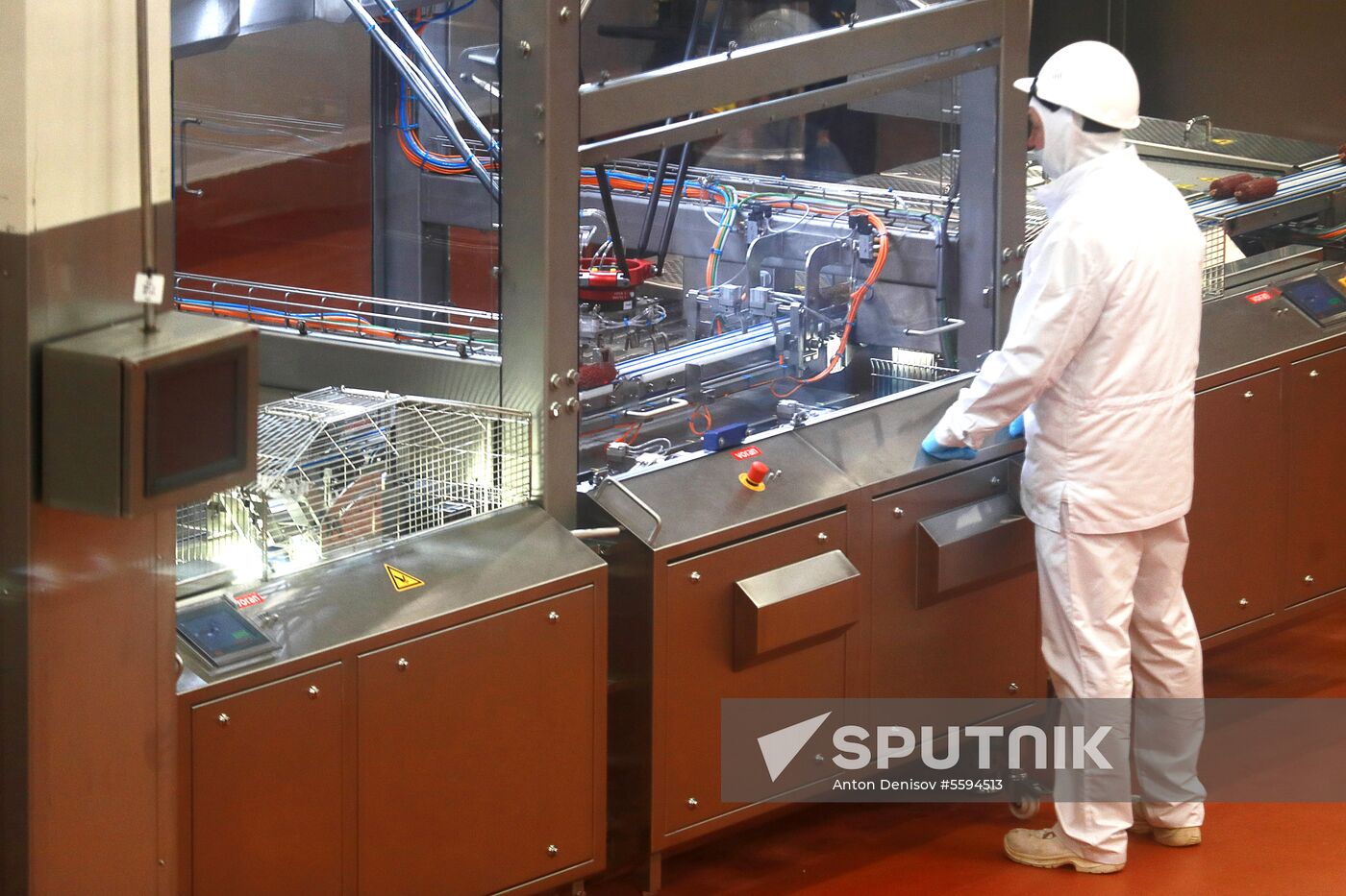 Opening of Cherkizovo Kashira dry sausage production plant