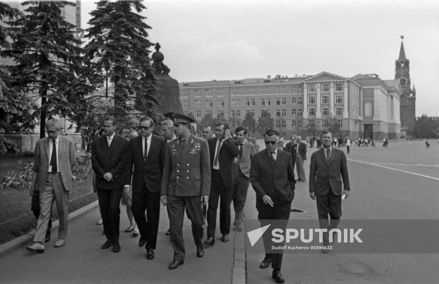 American astronaut Neil Armstrong visits USSR