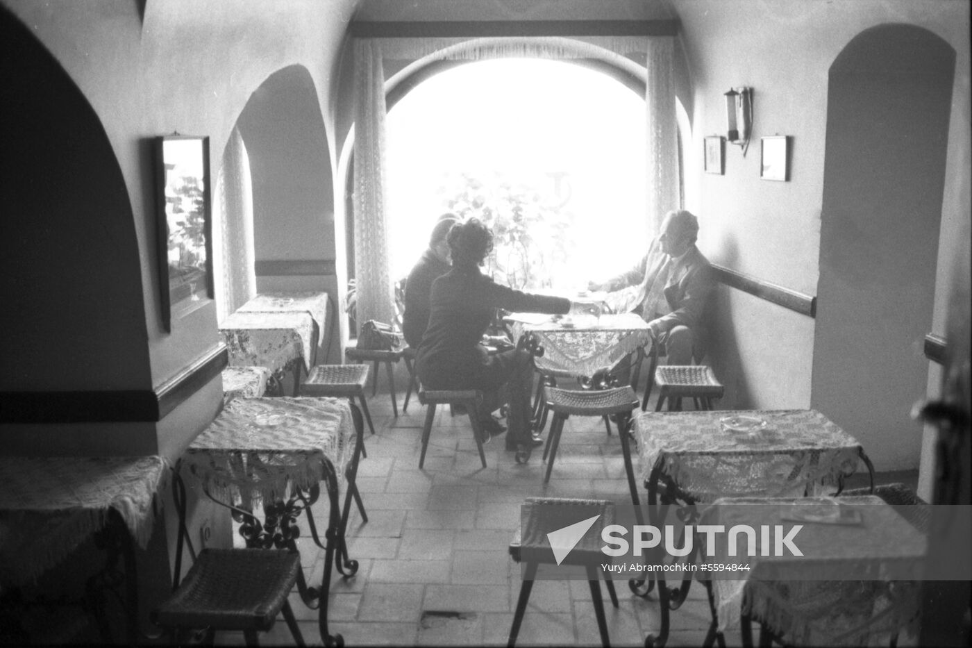 Coffee shop in Budapest