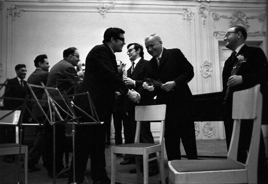Soviet composer Andrei Petrov