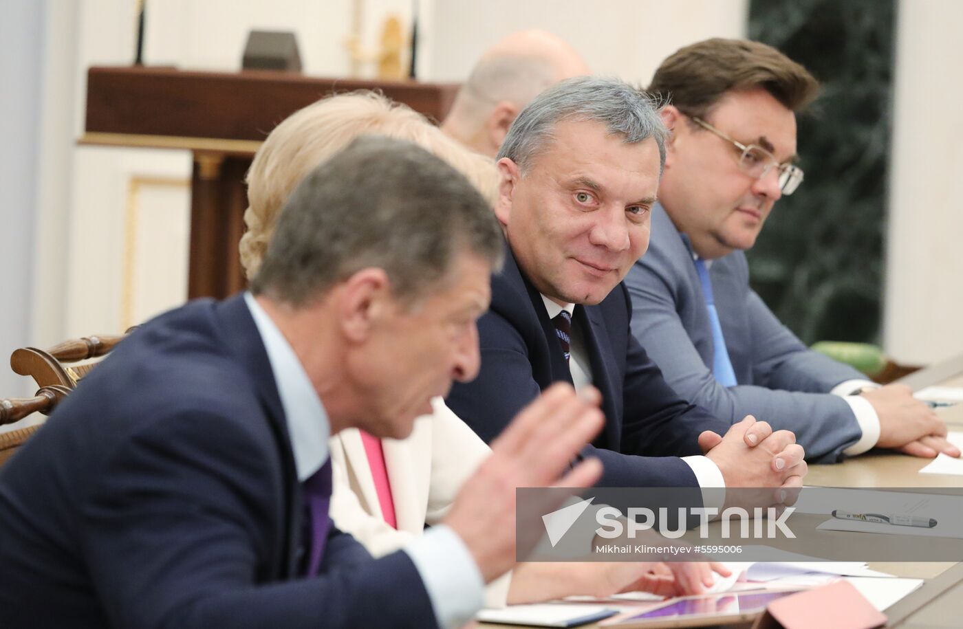 President Vladimir Putin holds meeting with Government members