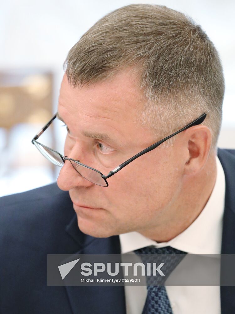 President Vladimir Putin holds meeting with Government members