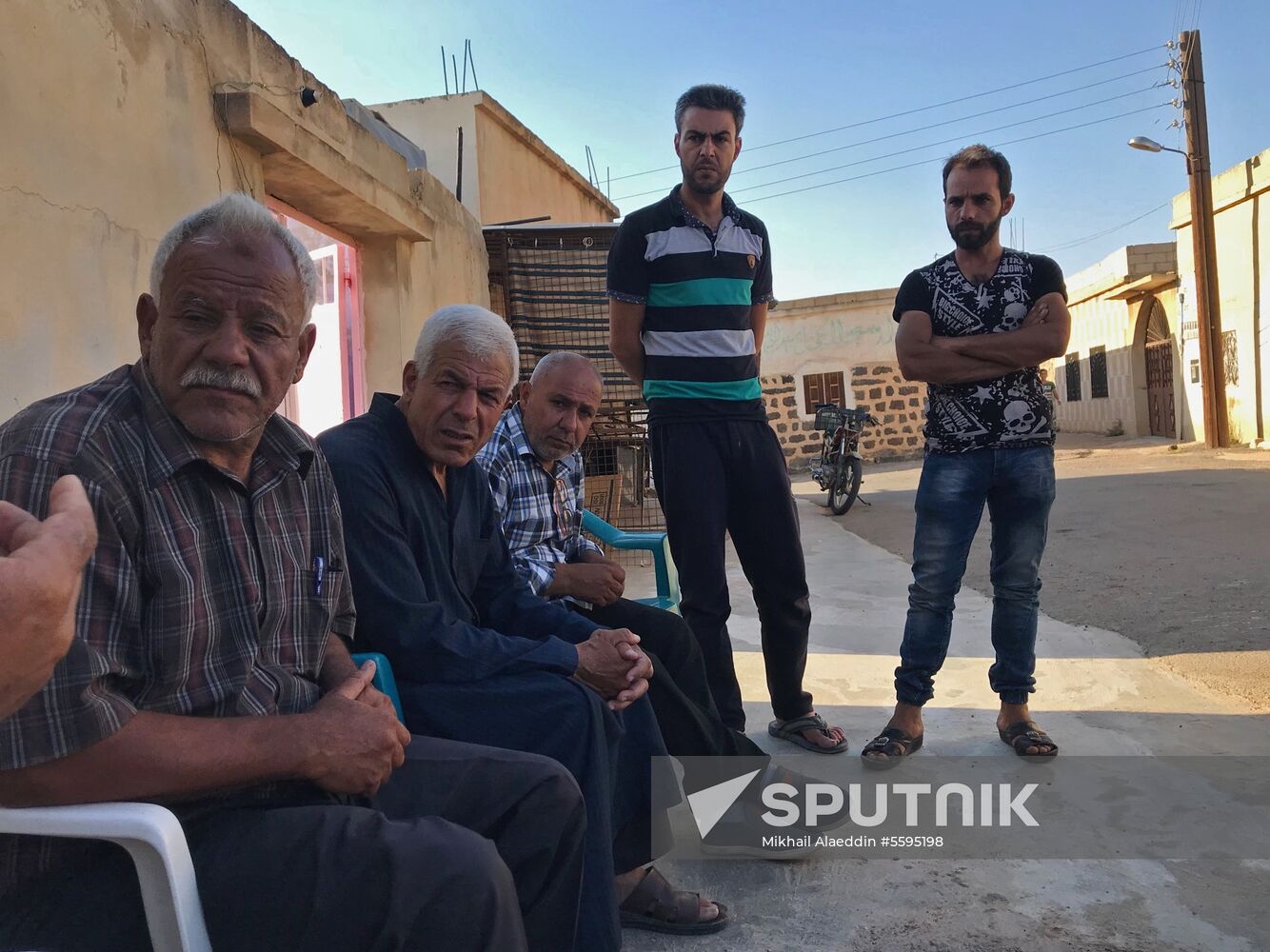 Alma village residents return to their homes after its liberation from terrorists