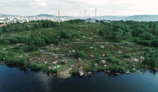 Temperature record in Murmansk