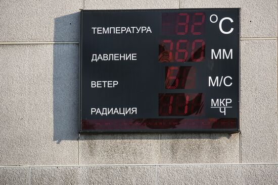 Temperature record in Murmansk