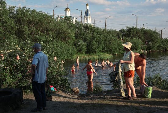 Temperature record in Murmansk