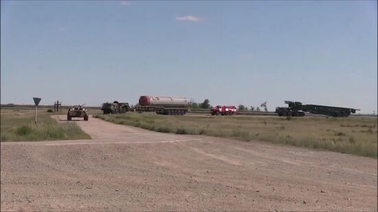 Launch of Avangard hypersonic glide vehicle