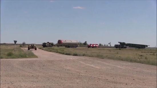 Launch of Avangard hypersonic glide vehicle