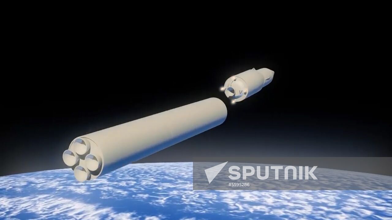 Launch of Avangard hypersonic glide vehicle