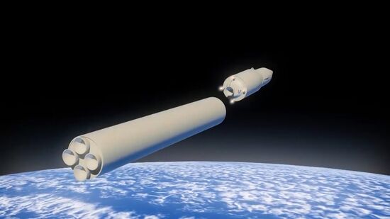 Launch of Avangard hypersonic glide vehicle
