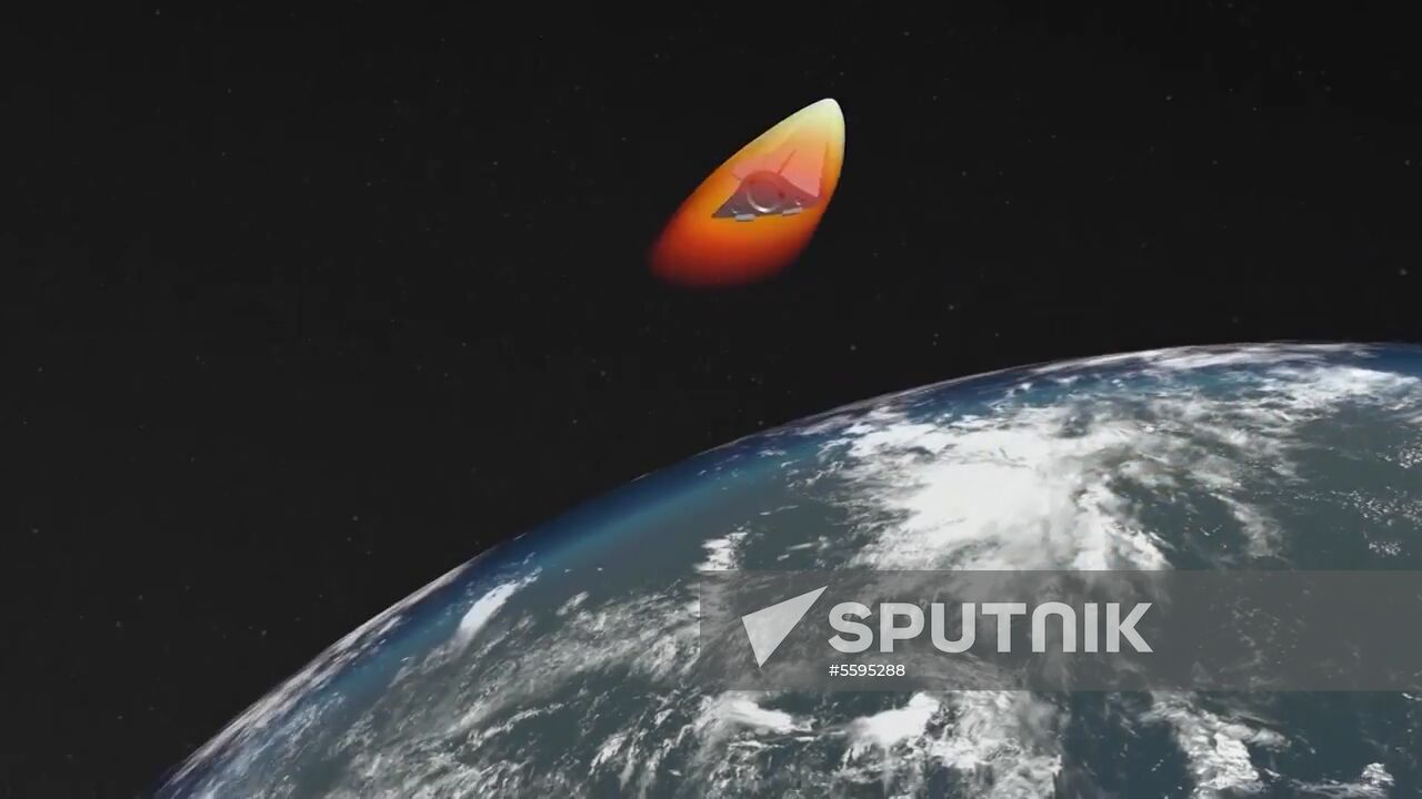 Launch of Avangard hypersonic glide vehicle