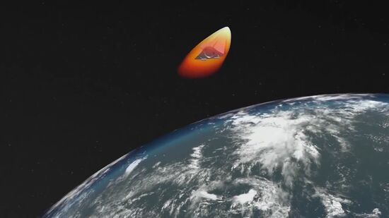 Launch of Avangard hypersonic glide vehicle