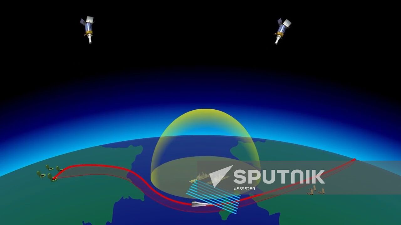 Launch of Avangard hypersonic glide vehicle