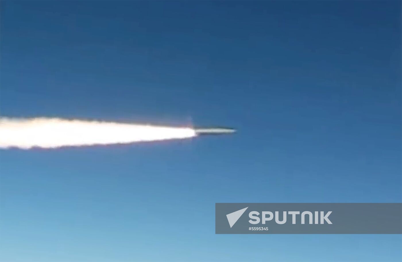 Launch of Kinzhal air-launched ballistic missiles