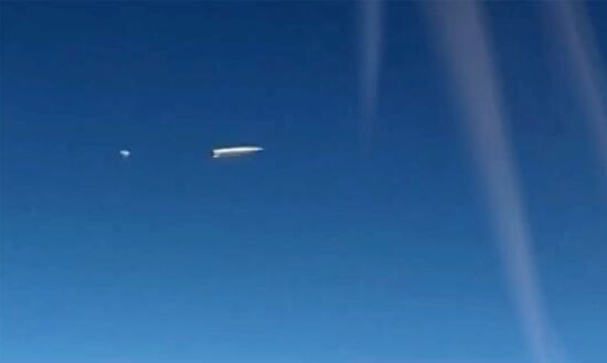 Launch of Kinzhal air-launched ballistic missiles