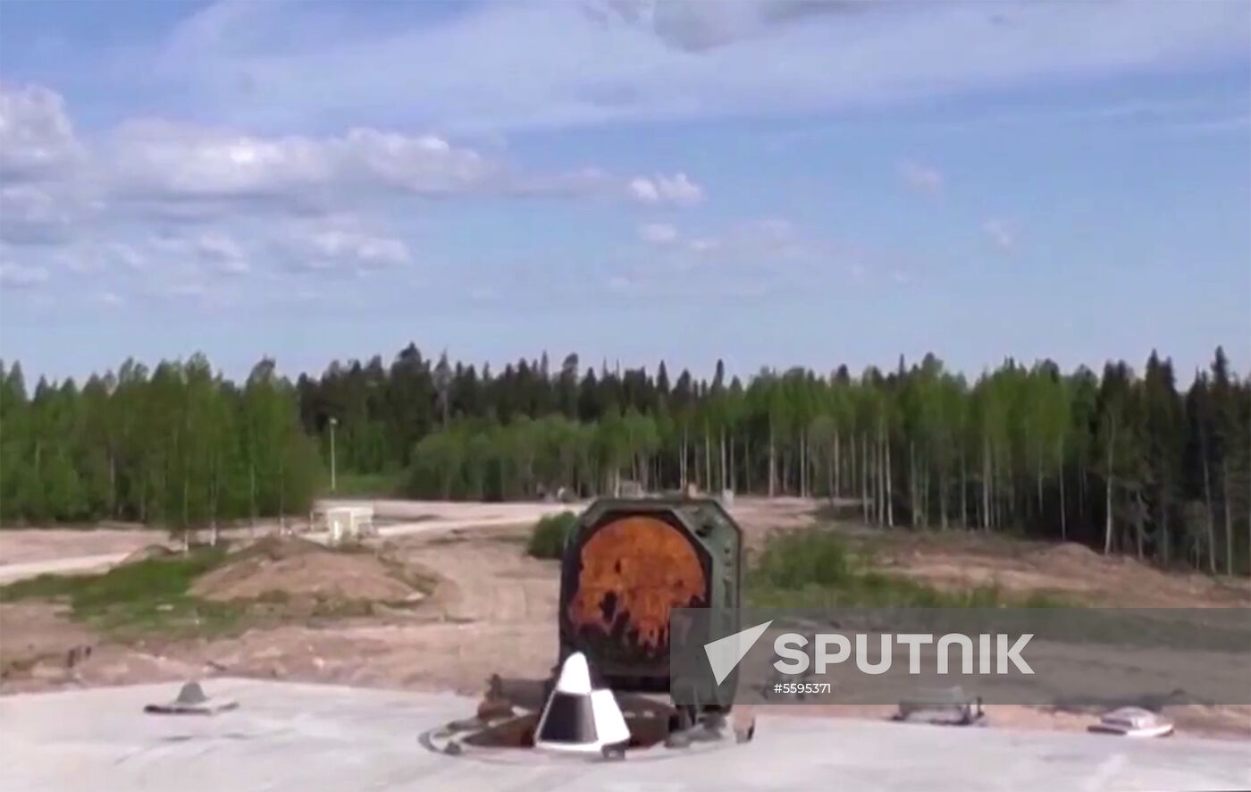 Testing new Sarmat ballistic missile