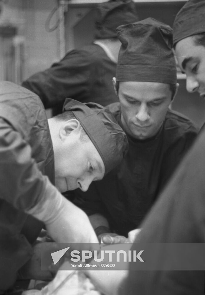 Cardiovascular surgeon Shumakov