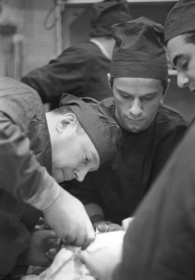 Cardiovascular surgeon Shumakov