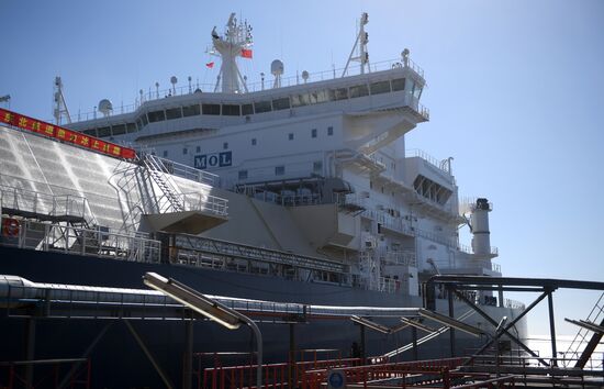 Two LNG carriers of Yamal LNG project arrive in China