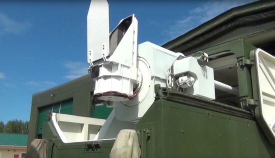 Testing Peresvet laser complex