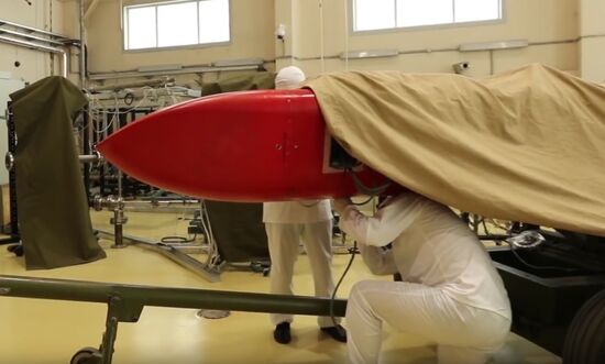 Testing Burevestnik nuclear cruise missile