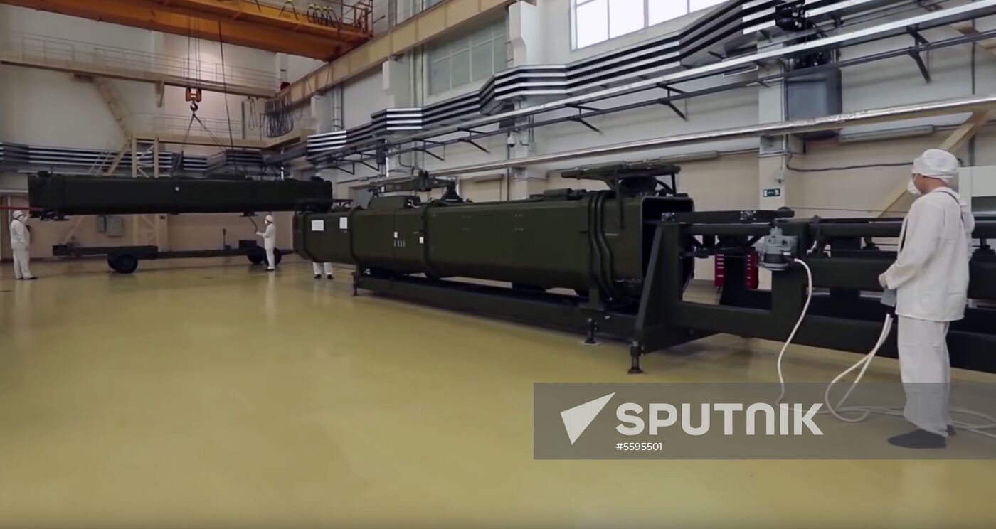 Testing Burevestnik nuclear cruise missile