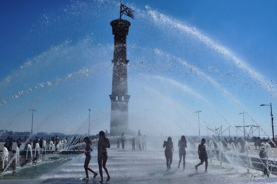 Heat in St. Petersburg