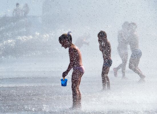 Heat in St. Petersburg