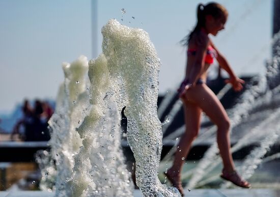 Heat in St. Petersburg