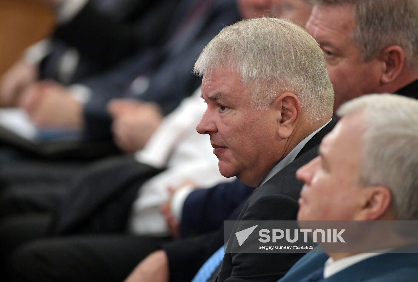 Russian President Vladimir Putin speaks at conference of Russian ambassadors and permanent representatives