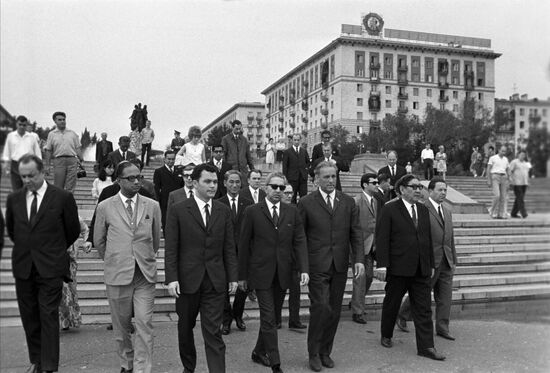 Visit to the USSR by the King of Nepal