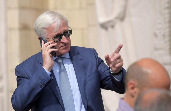 Russian President Vladimir Putin speaks at conference of Russian ambassadors and permanent representatives