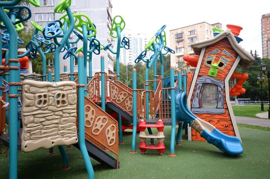 Moscow's most beautified courtyards