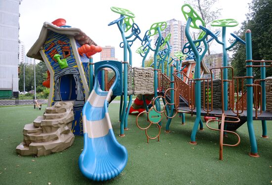 Moscow's most beautified courtyards