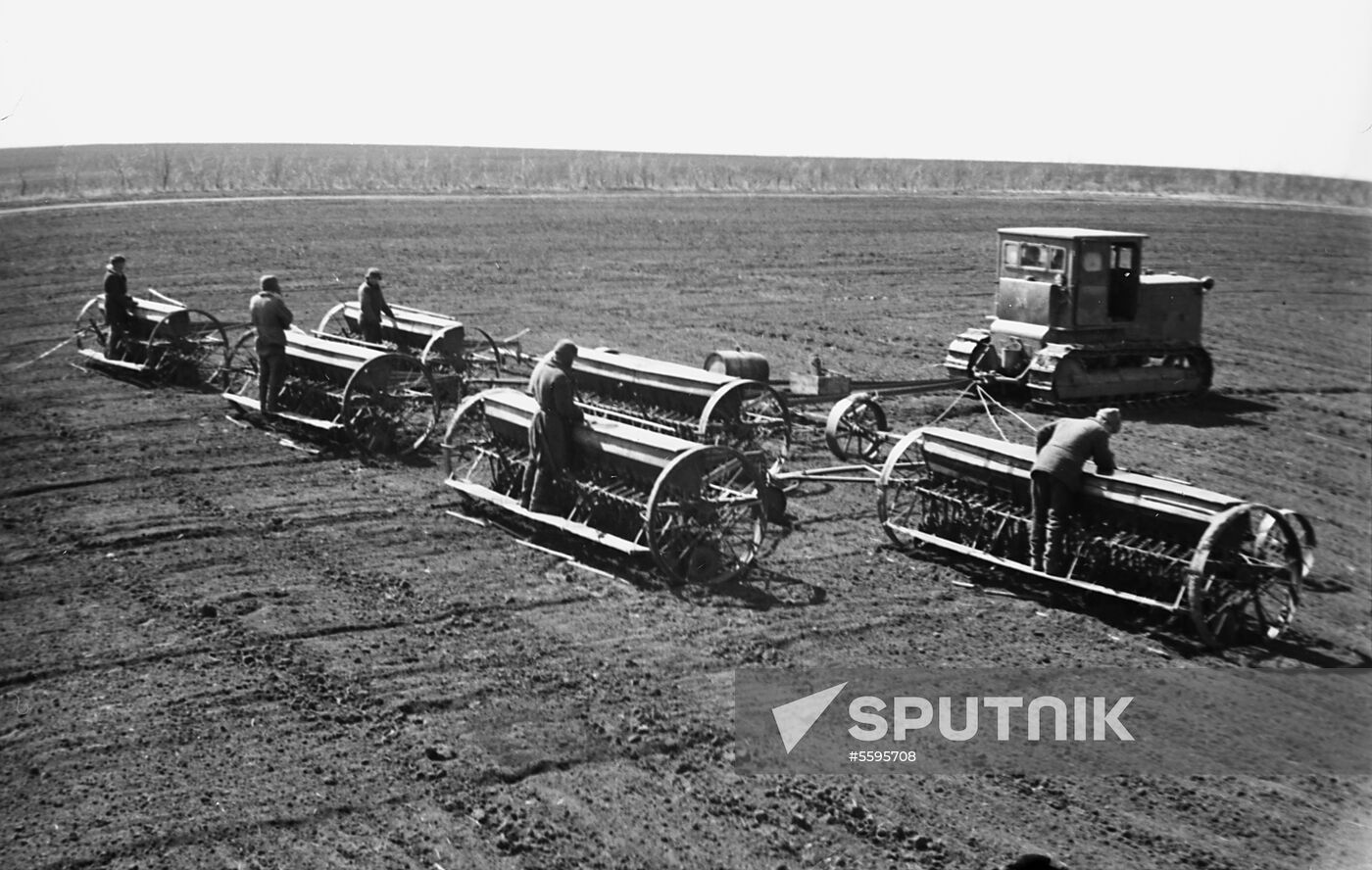Stalin collective farm in the Ukraine