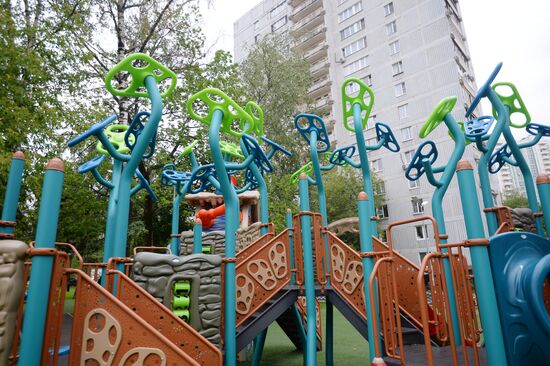 Moscow's most beautified courtyards