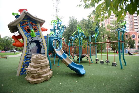 Moscow's most beautified courtyards