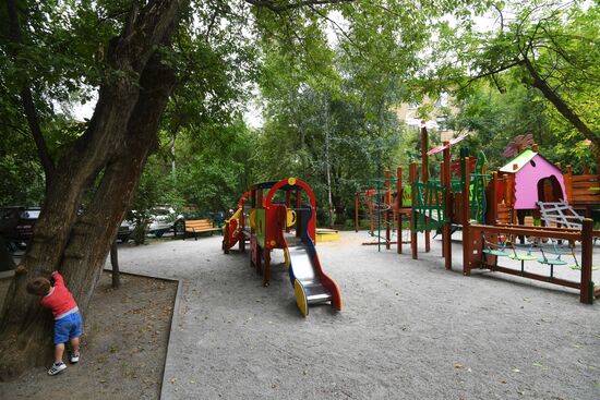 Moscow's most beautified courtyards