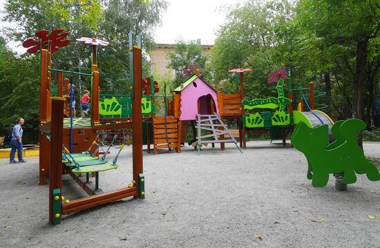 Moscow's most beautified courtyards