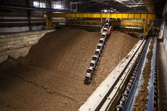 Brick production at Novokubansk Plant of Ceramic Wall Materials