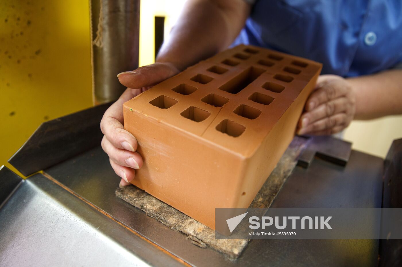 Brick production at Novokubansk Plant of Ceramic Wall Materials