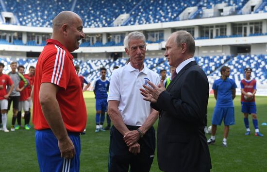 President Vladimir Putin's working trip to Kaliningrad