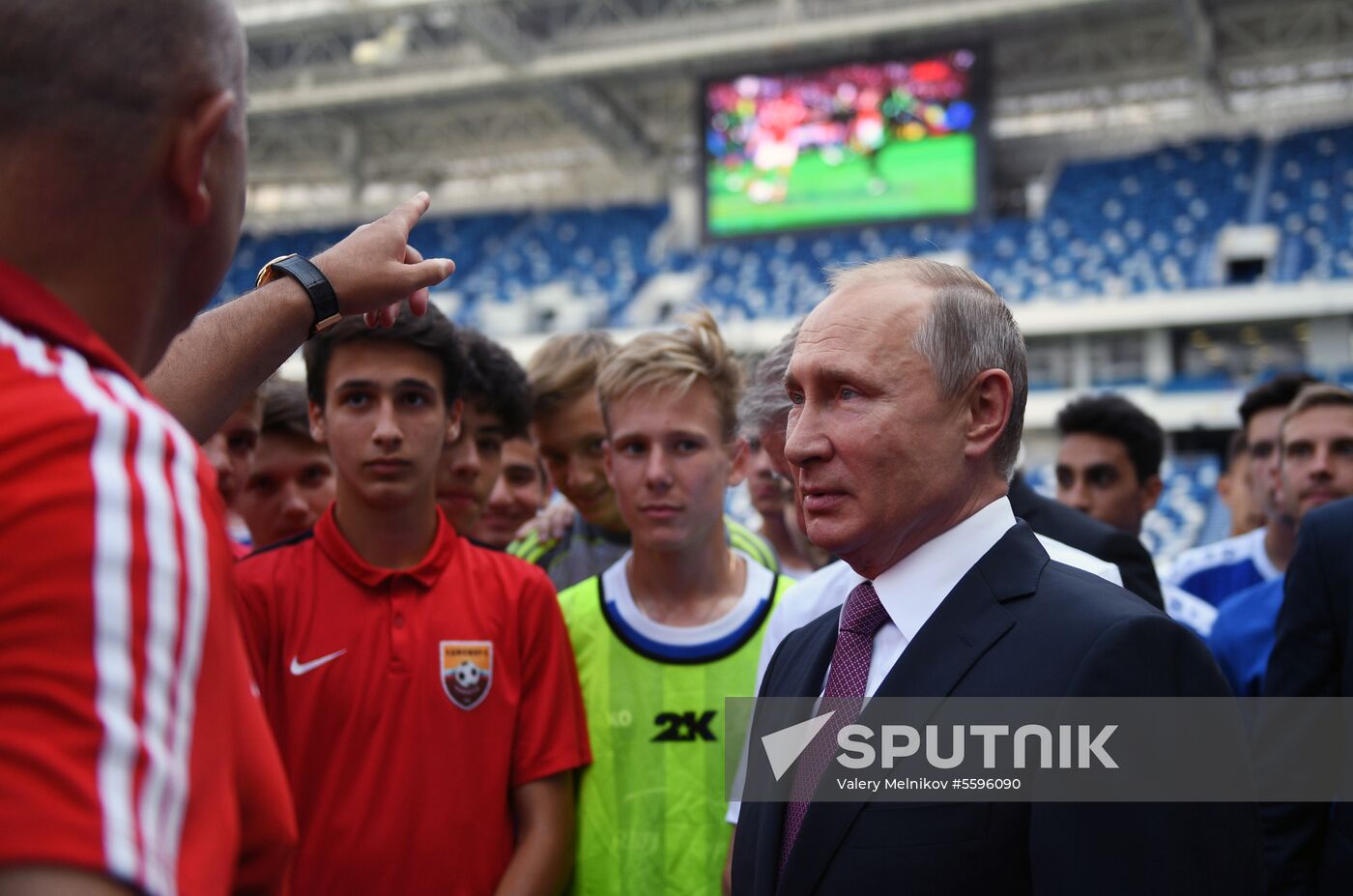 President Vladimir Putin's working trip to Kaliningrad