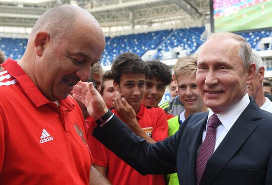 President Vladimir Putin's working trip to Kaliningrad