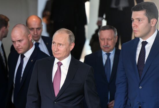 President Vladimir Putin's working trip to Kaliningrad